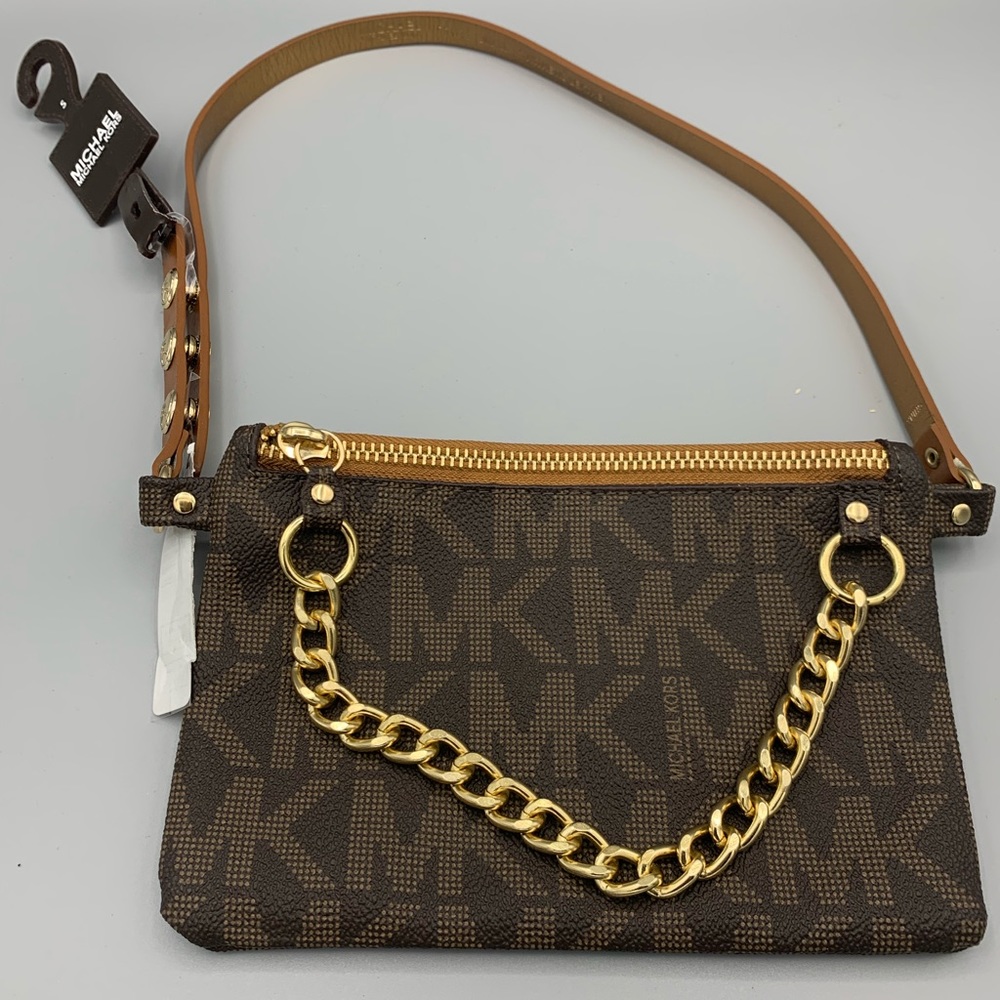 Brown Michael by Michal Kors handbag/ belt bag